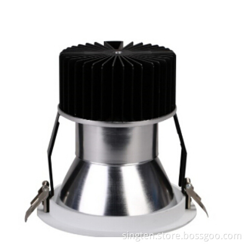2017 New design high CRI dimmable anti-glare led downlight 50w